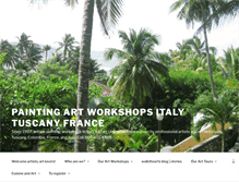 Tablet Screenshot of painting-workshops.com